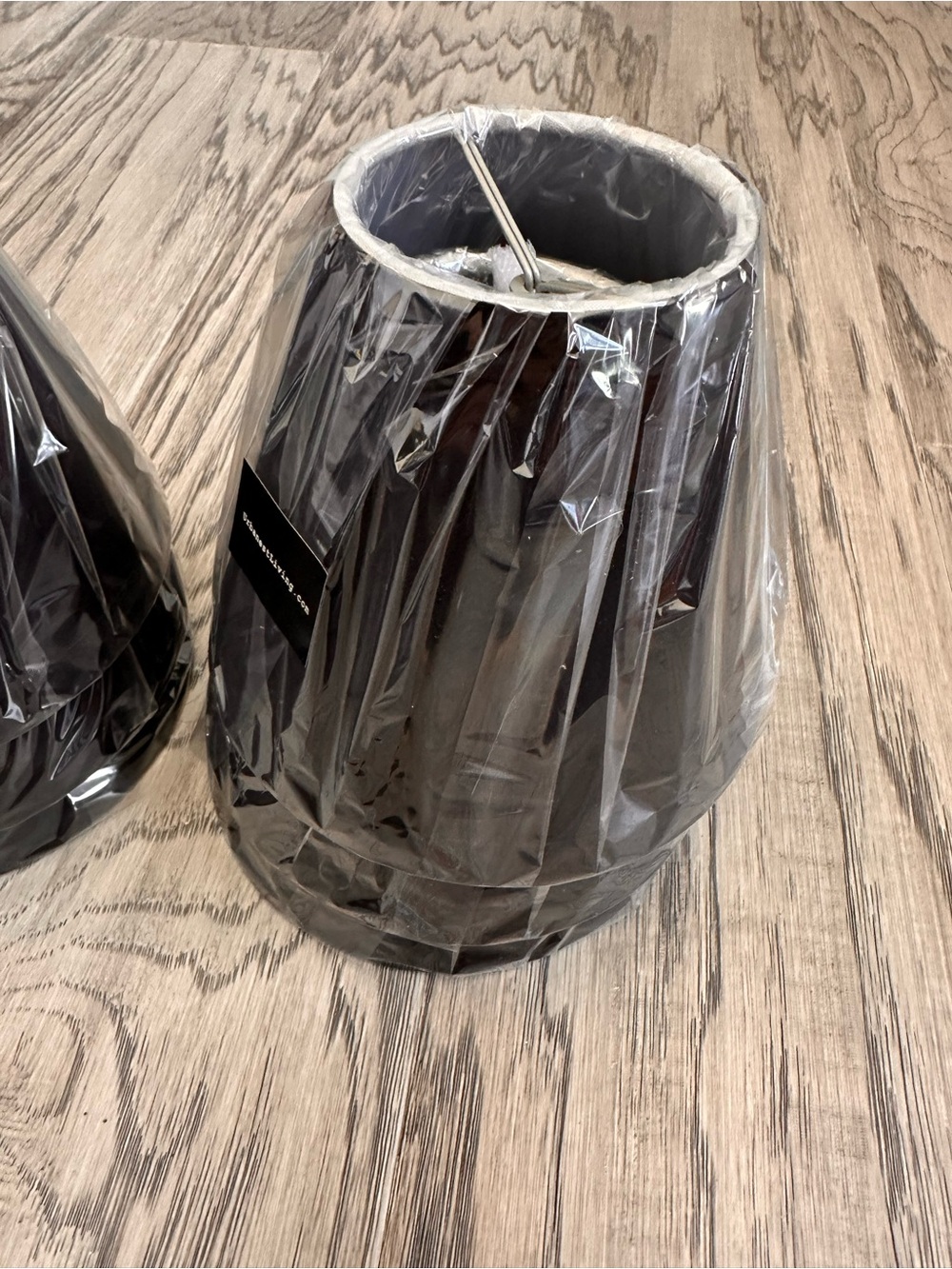 Black Lamp Shade - set of 9 chandelier shades Home Accent